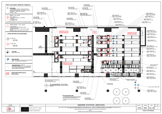 fish tank rack system layout