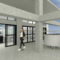 Fish tank rack system 3D view